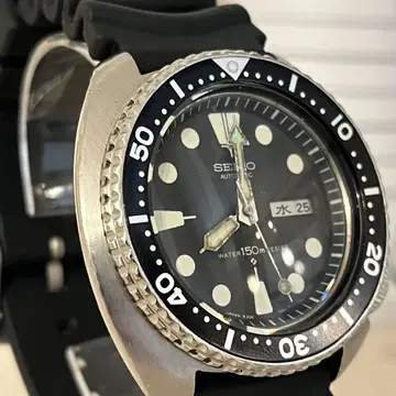 세이코 서드 다이버 6306-7001 1978년 제조 자동 와인딩 작동품