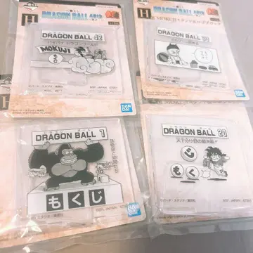 제일복권 드래곤볼 40th H상 아크릴 스탠드 4종