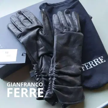 GIANFRANCO FERRE 가죽 장갑 M 사이즈