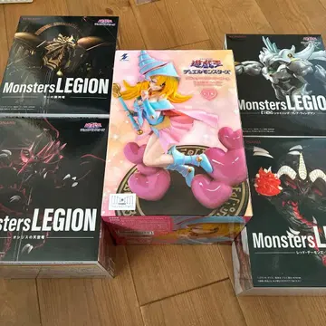 유희왕 피규어 5종 세트