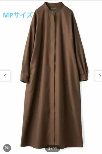 THREE FIFTY STANDARD 플레어 실루엣의 히요쿠 원피스