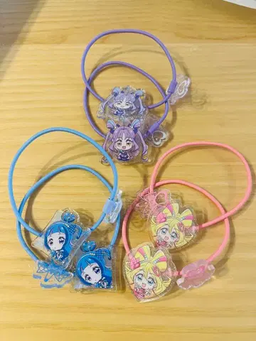 아이돌 프리큐어 헤어 액세서리 3개 세트