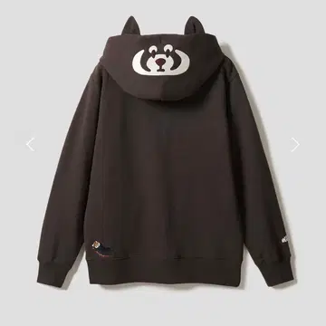 그라니프 이카쿠 쭈리 백 페이스 지퍼 후드티