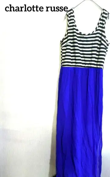 charlotte russe 슬리브리스 롱 원피스