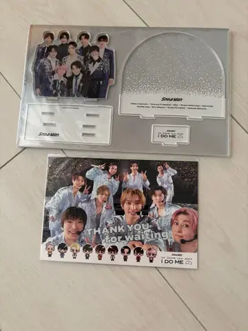 Snow Man 아크릴 스탠드 & 엽서 세트