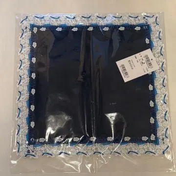 ANA 긴자와 레이스 손수건 미드나잇 블루