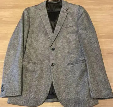 미사용 자라 zara 수트 셋업 48L 상당 그레이