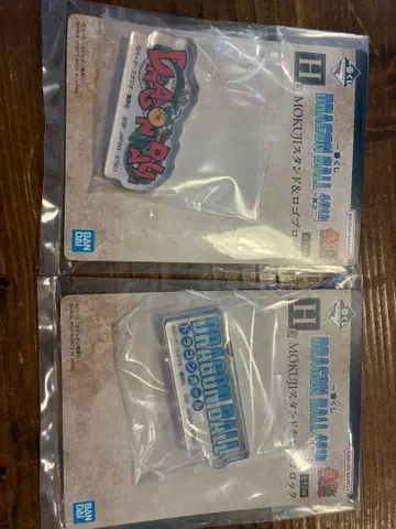 1번 복권 드래곤볼 아크릴 스탠드 2개 세트