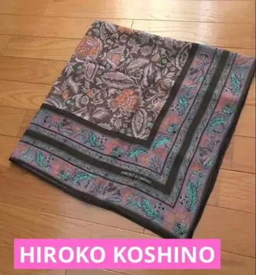 HIROKO KOSHINO 코시노히로코 스카프 앤티크 쇼와 레트로