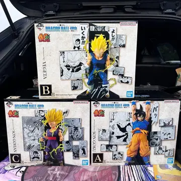 제일복권 드래곤볼 40주년 피규어 A상 B상 C상 세트