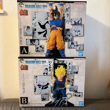 제일복권 드래곤볼 40th 그 두 번째 A상 B상 손오공 베지터 피규어