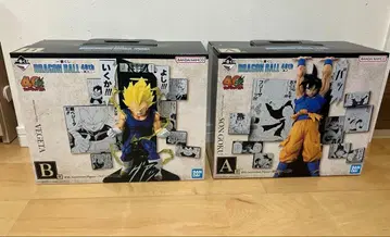 드래곤볼 제일복권 손오공 베지터 피규어 2점 세트