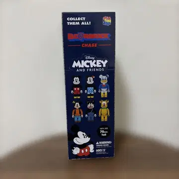 베어브릭 CHASE 미키&프렌즈 세트