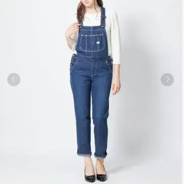 ROPE' PICNIC Lee 콜라보 테이퍼드 오버롤