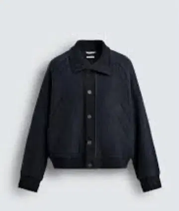 ZARA 리브 옷깃 절개 자켓