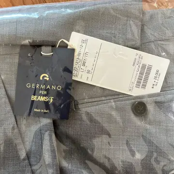 GERMANO PER BEAMS 그레이 슬랙스 50