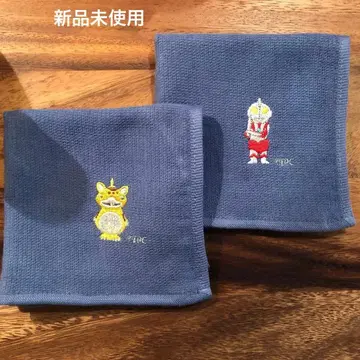 미사용 새상품 울트라맨&부스카 손수건 울트라맨 손수건 애니메이션