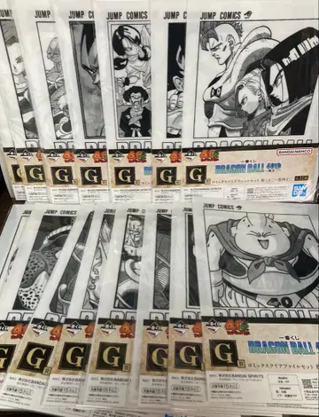 제일복권 드래곤볼 40th ~그 두 번째~ G상 코믹스 클리어 파일 세트