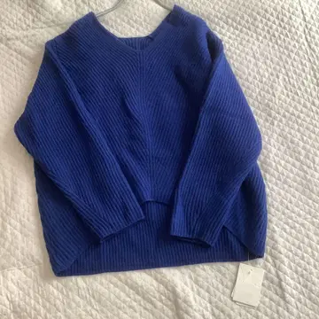 새상품 저널 스탠다드 리룸 울 캐시미어 V넥 풀오버