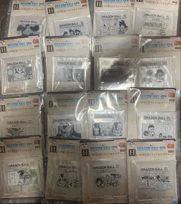 드래곤볼 제일복권 MOKUJI 스탠드 & 로고 블록 16종