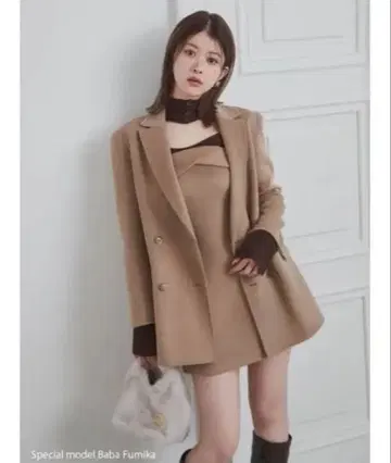 snidel 테일러 리버 자켓