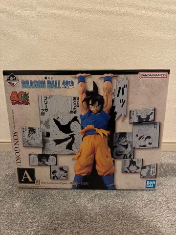 드래곤볼 40주년 기념 손오공 피규어 아크릴 스탠드 덤 포함