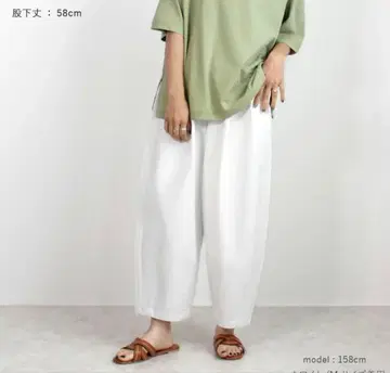 새상품급 nod 서커스 팬츠 화이트 M