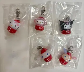 산리오 메지루시 액세서리 딸기 세미 컴프