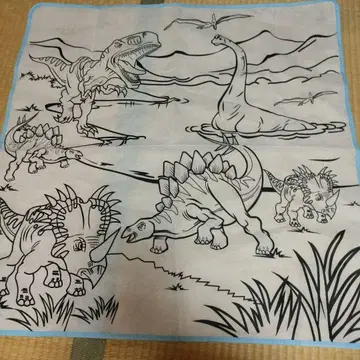 색칠놀이 매트 공룡