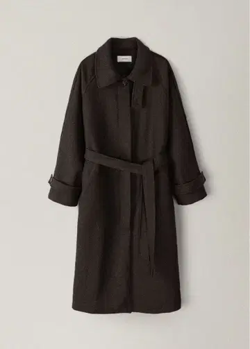 OHOTORO 더블린 코트 브라운