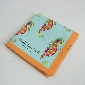 DieffeKinloch 킨록 손수건 해마 미사용 새상품