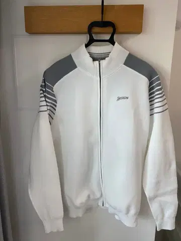 Srixon 집업 자켓 L 사이즈 화이트/그레이