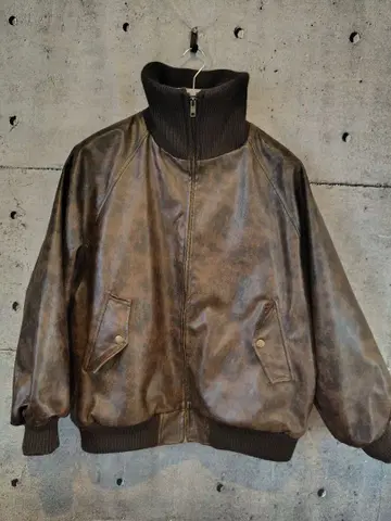 인조 가죽 자켓