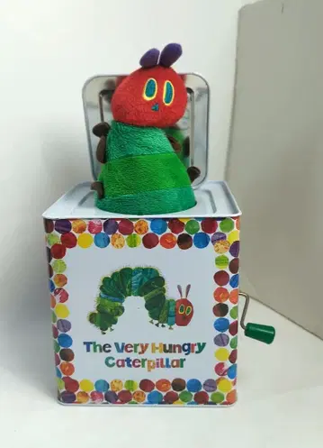 배고픈 애벌레 깜짝 상자 오르골 에릭 칼