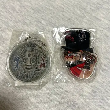 카타기리 진 기리전 아크릴 스트랩 & 아크릴 브로치 세트