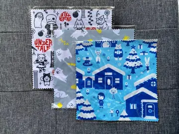 UNDERTALE [지하의 동료들] 극세사 크로스 3개 세트