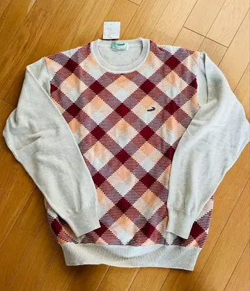 Gronite 다이아몬드 패턴 스웨터 M 사이즈