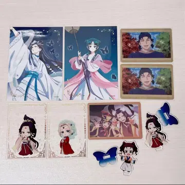 약사의 혼잣말 아크릴 스탠드 트레이딩 카드 아크릴 카드