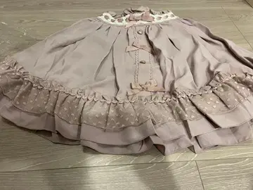 리즈리사 LIZLISA 프릴 레이스 하트 스커트 택 포함 새상품