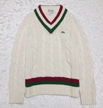 새상품급 라코스테 빈티지 아이조트 라코스테 칠든 니트 S