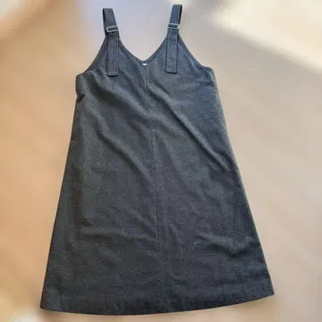 petit Honfleur 오버롤 스커트 다크 그레이 13호