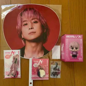 24시간 이내 배송 SnowMan ON 굿즈 사쿠마 다이스케 5세트 부채