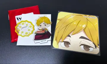 하이큐 카페 누쿠누쿠 스타일 코스터 아크릴 스탠드 미야 아츠무