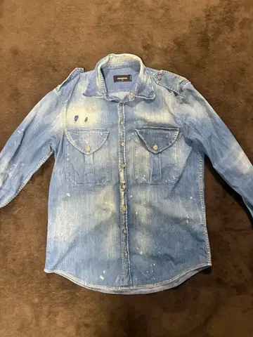 디스퀘어드 데님 셔츠 48