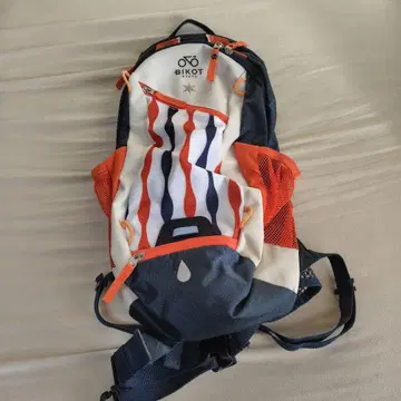 BIKOT 사이클링 백팩 오렌지 네이비