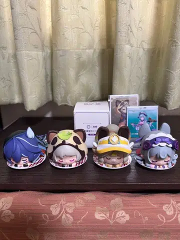 원신 스시로 콜라보 월영의 연회 피규어 컴플리트 세트