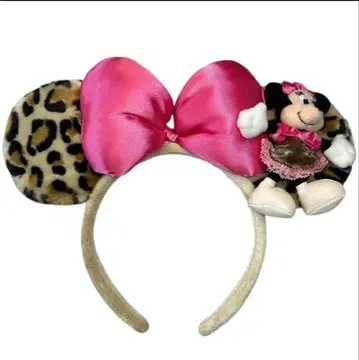 미니 마우스 레오파드 무늬 머리띠
