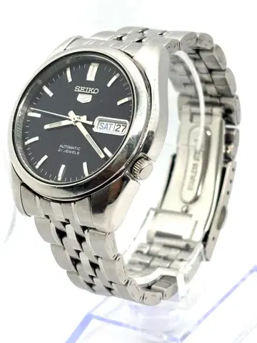 [ 작동품 ] SEIKO5 세이코5 오토매틱 자동 와인딩 남성용 손목시계
