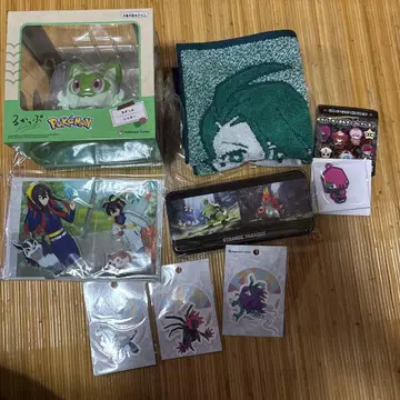 포켓몬스터 굿즈 룩업 냐오하 캔 케이스 스티커 아크릴 스탠드 등