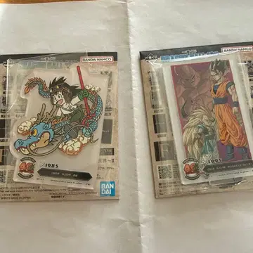 드래곤볼 제일복권 아크릴 스탠드 세트 3점 세트 선착순